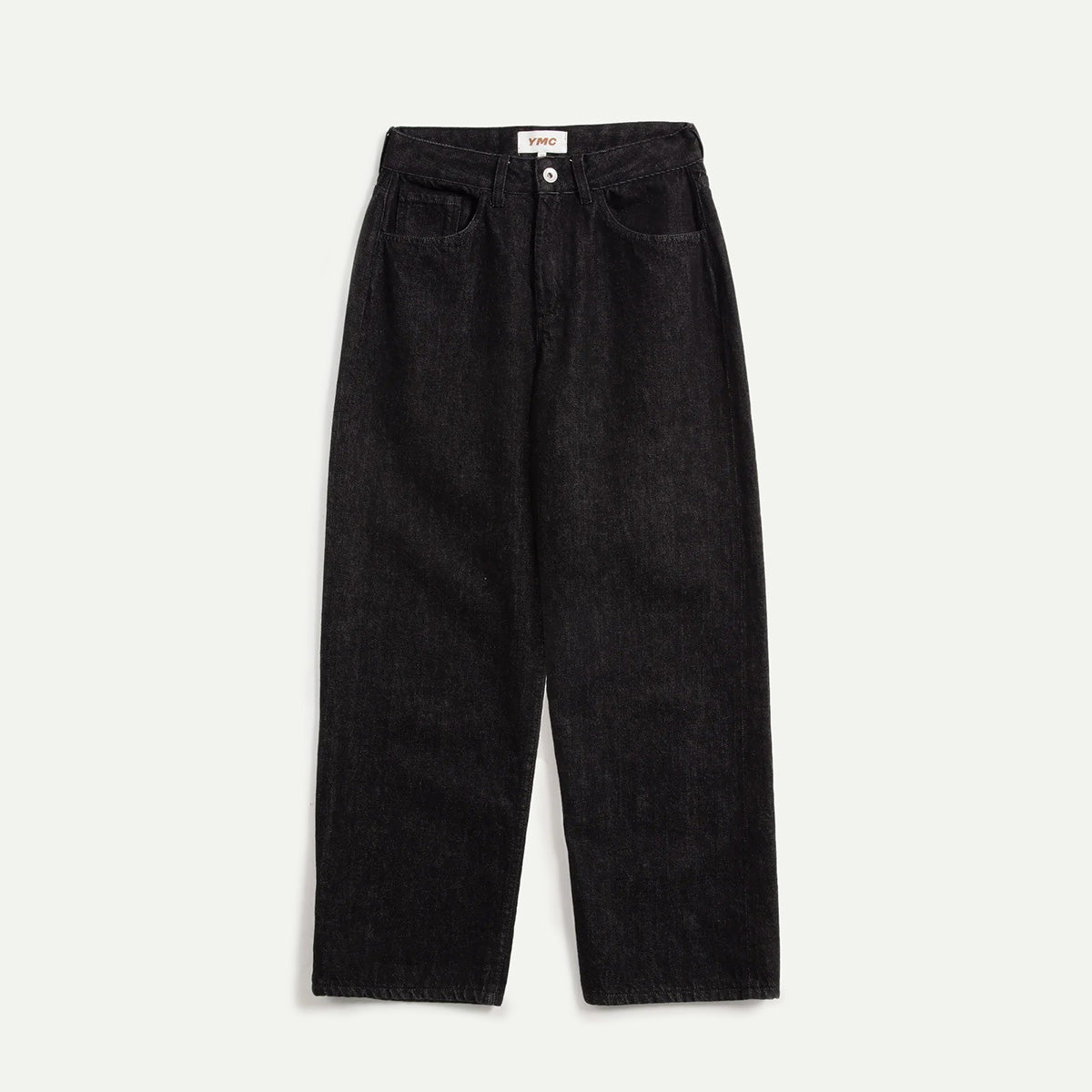 YMC Black Organic Selvedge Silver Jean