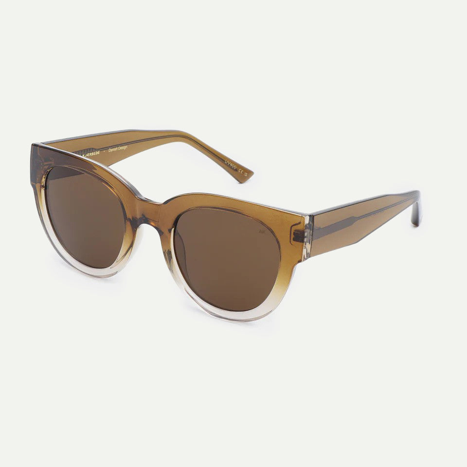 A.Kjaerbede Smoke Champagne Lilly Sunglasses