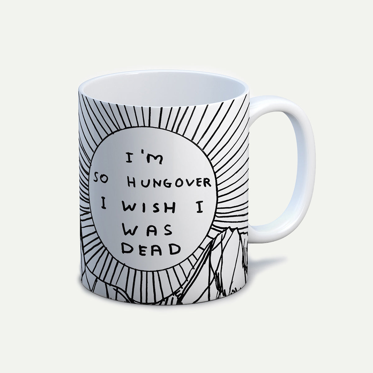 Brainbox Candy x David Shrigley So Hungover Mug