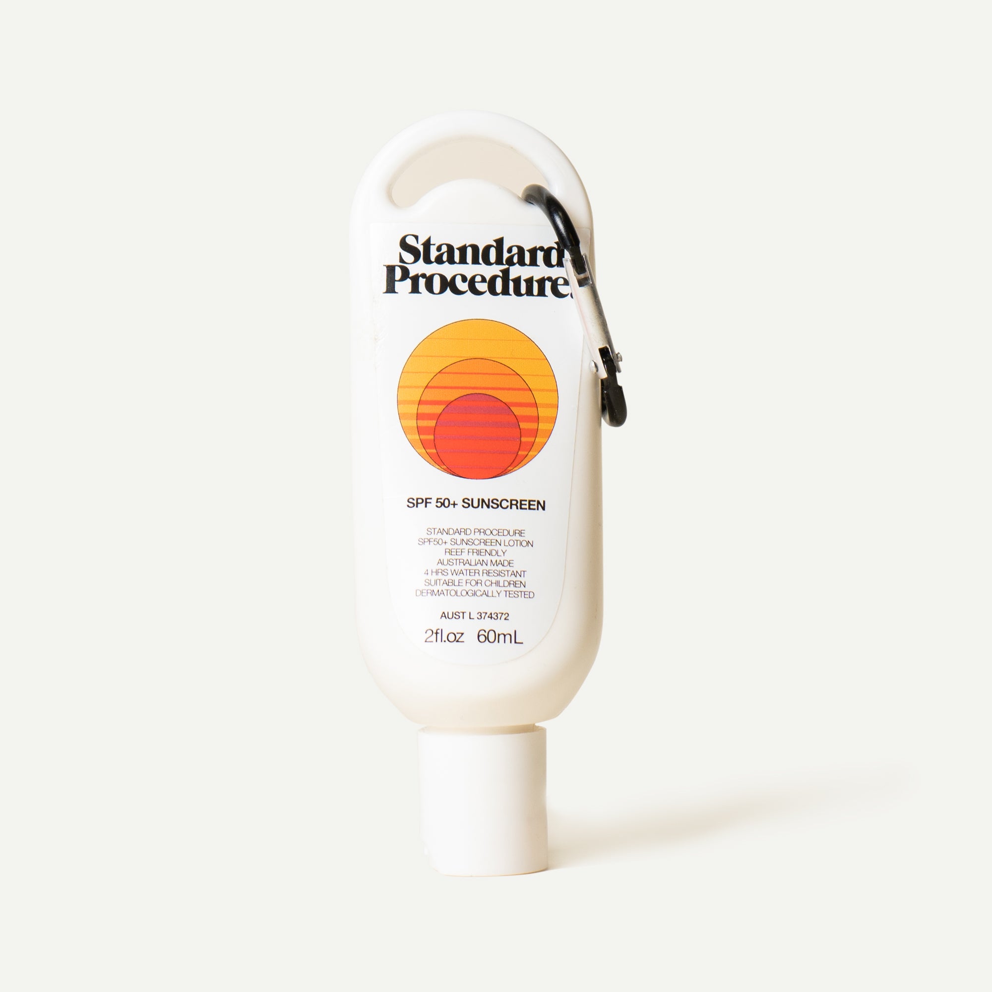 Standard Procedure SPF 50+ Sunscreen 60ml Clip On