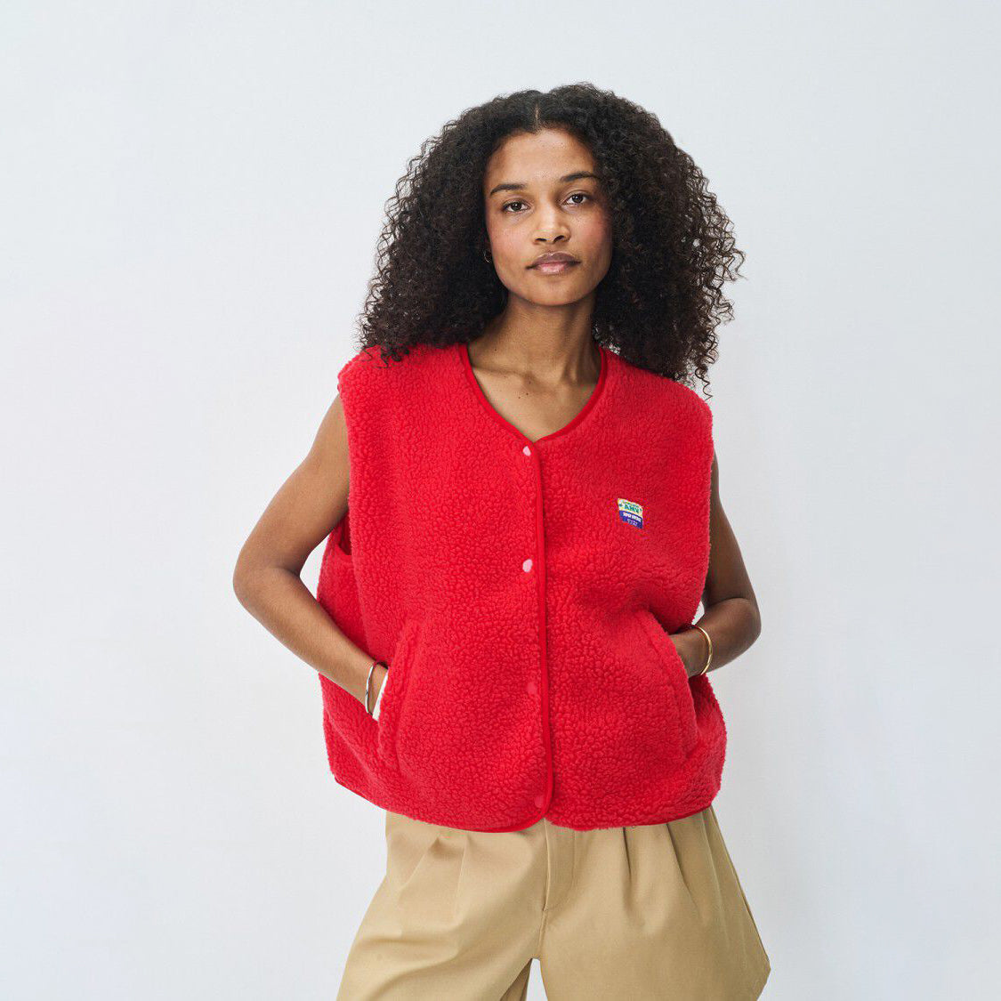 American Vintage Strawberry Hoktown Vest