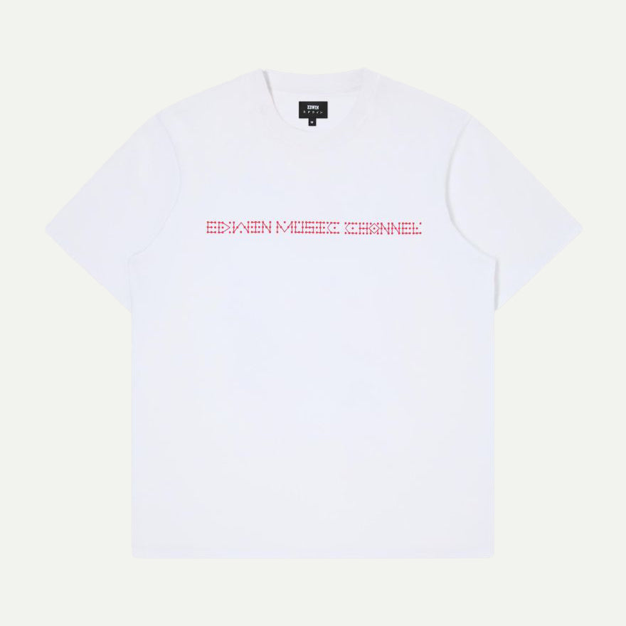 Edwin White Sunset FM T-Shirt