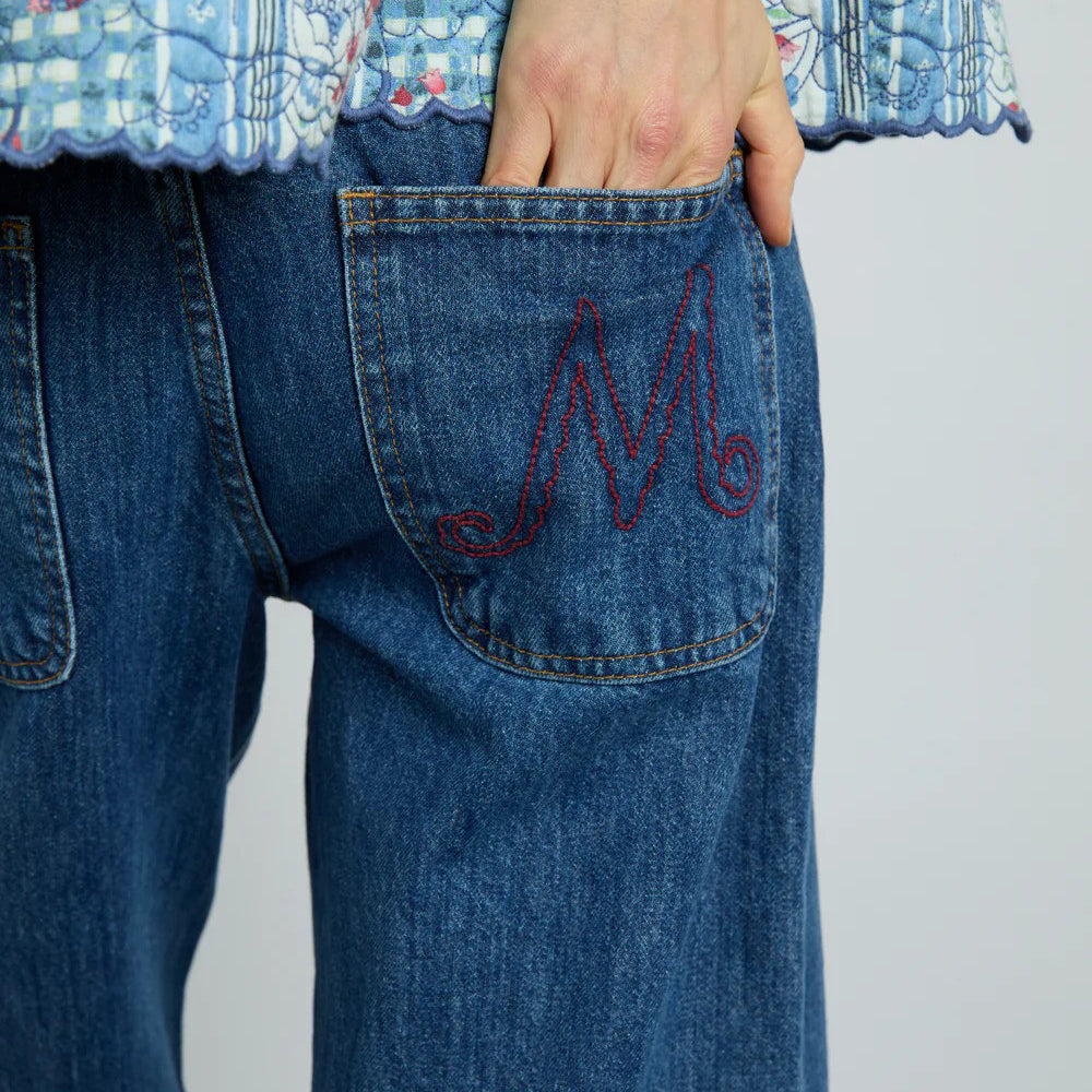 Damson Madder Huckleberry Wash Sylvie Jeans