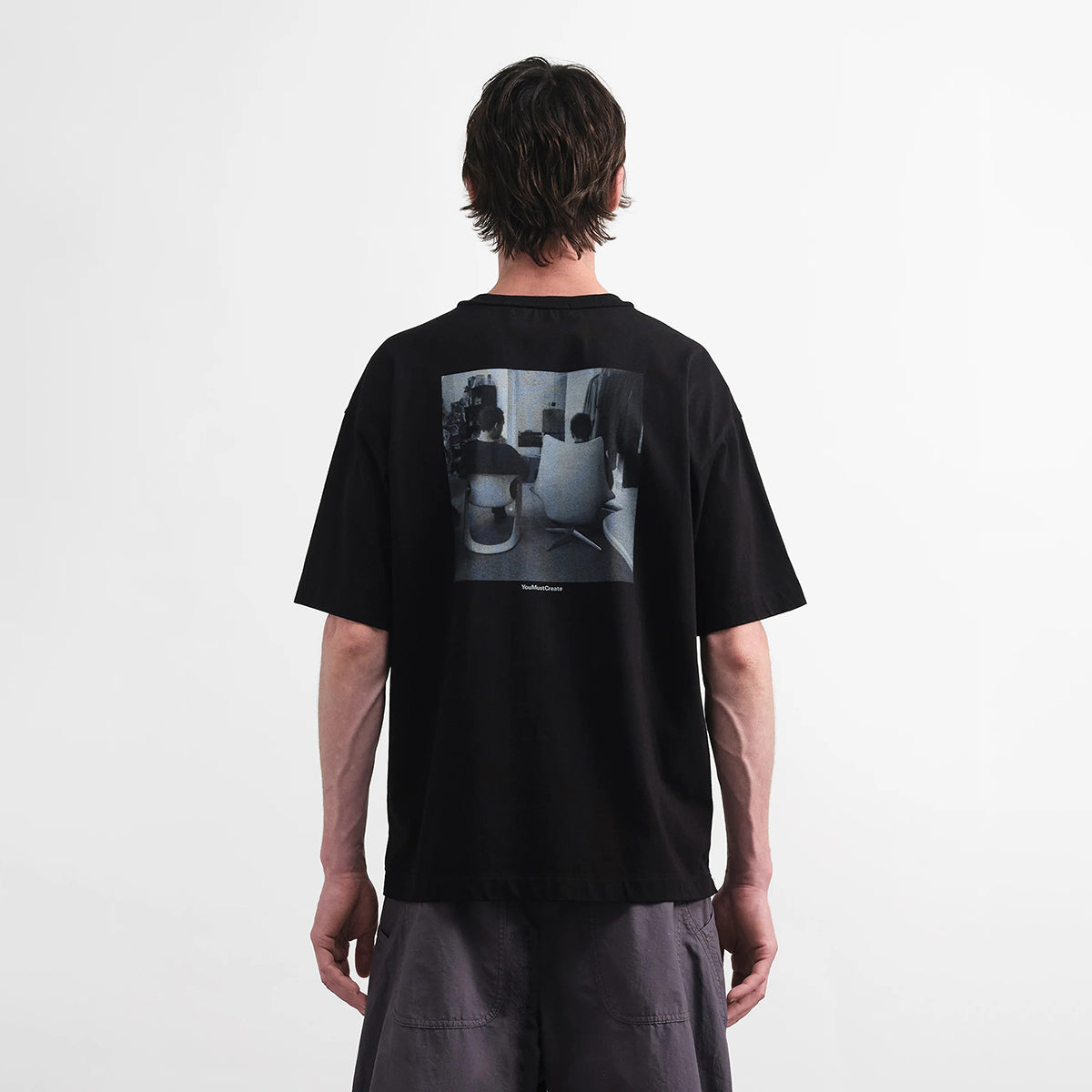 YMC Black JC FM Triple T-Shirt