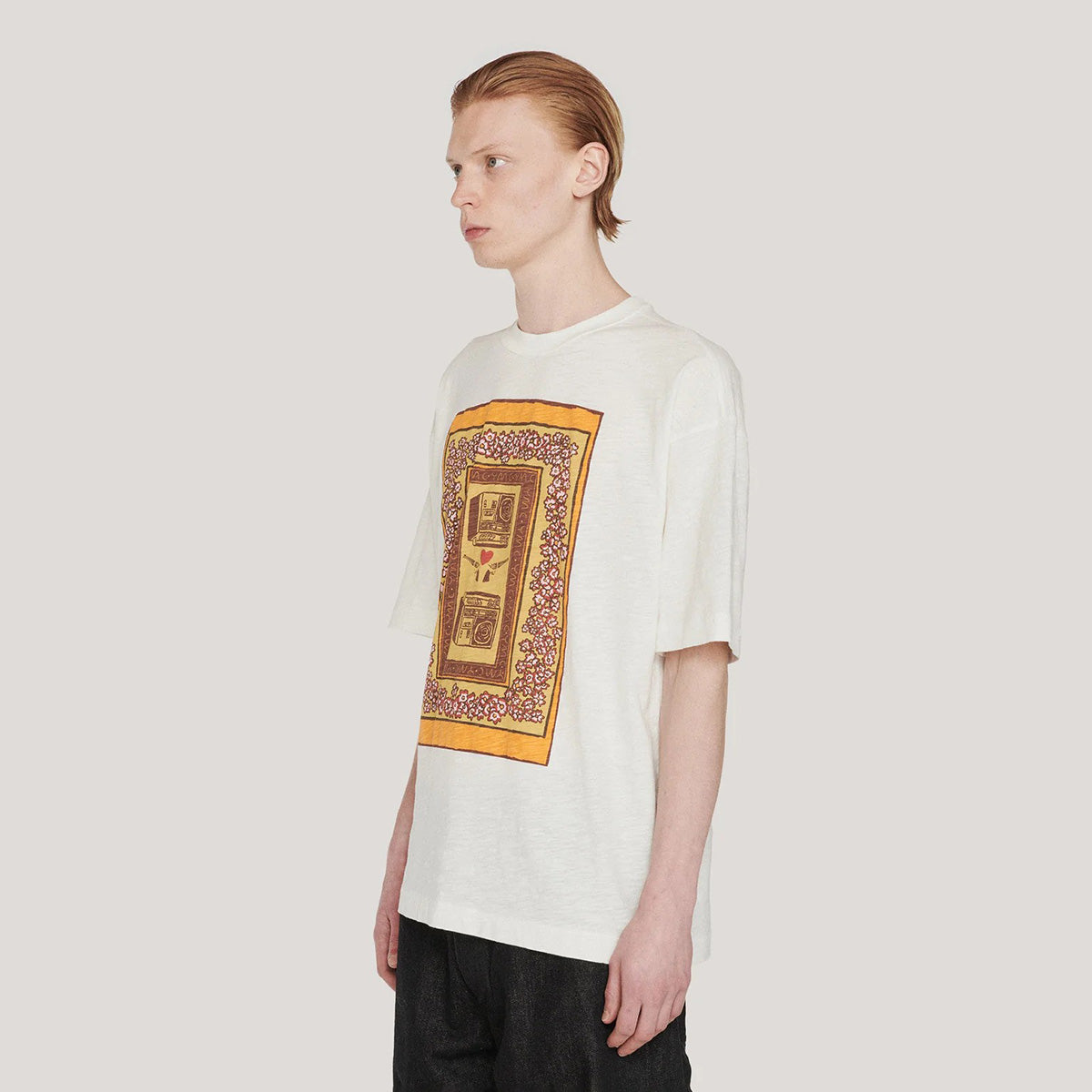 YMC White Triple Bandana T-Shirt