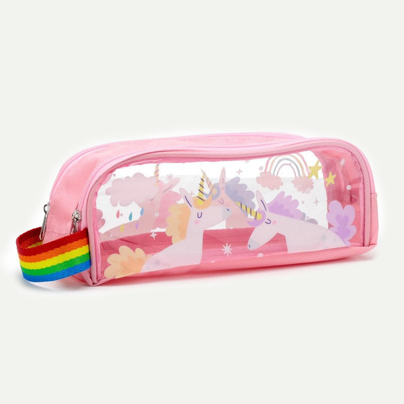 Unicorn Magic Clear Window Pencil Case