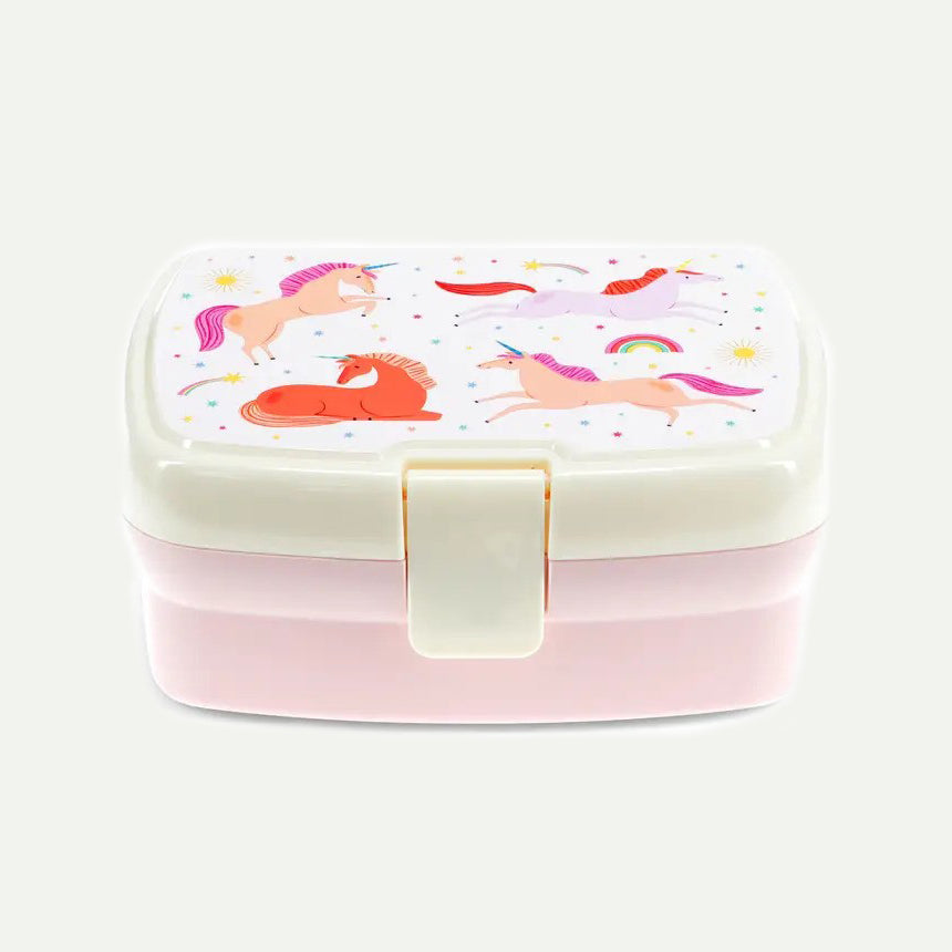 Rex London Unicorn Lunch Box with Tray