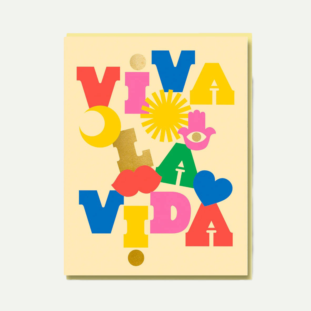 1973 Viva La Vida Greeting Card