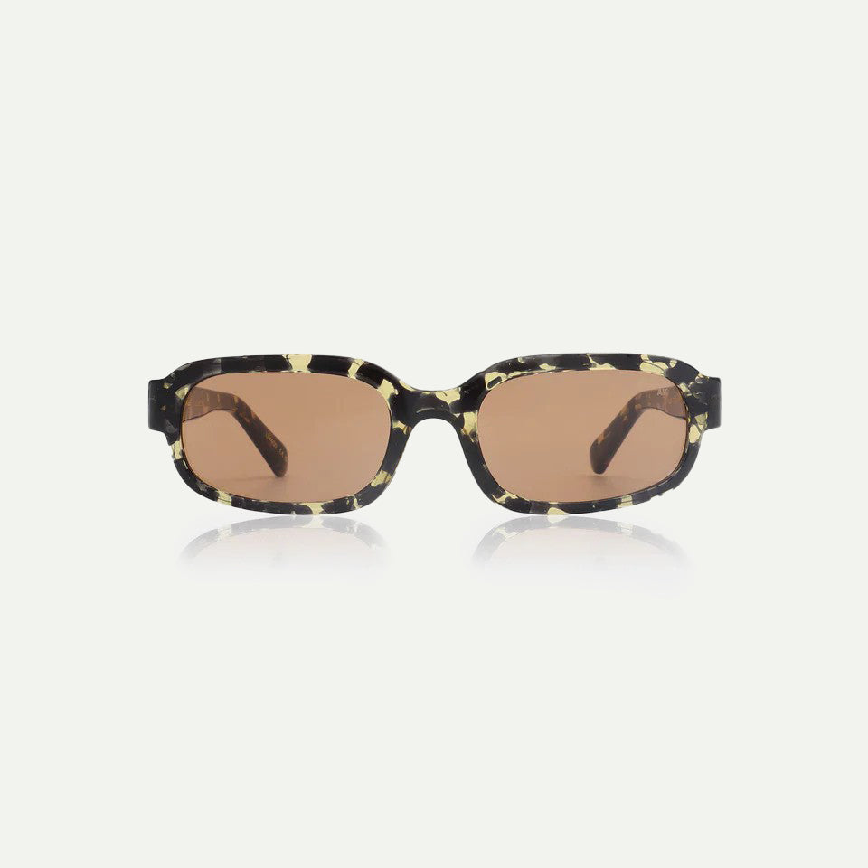 A.Kjaerbede Black/Yellow Tortoise Will Sunglasses