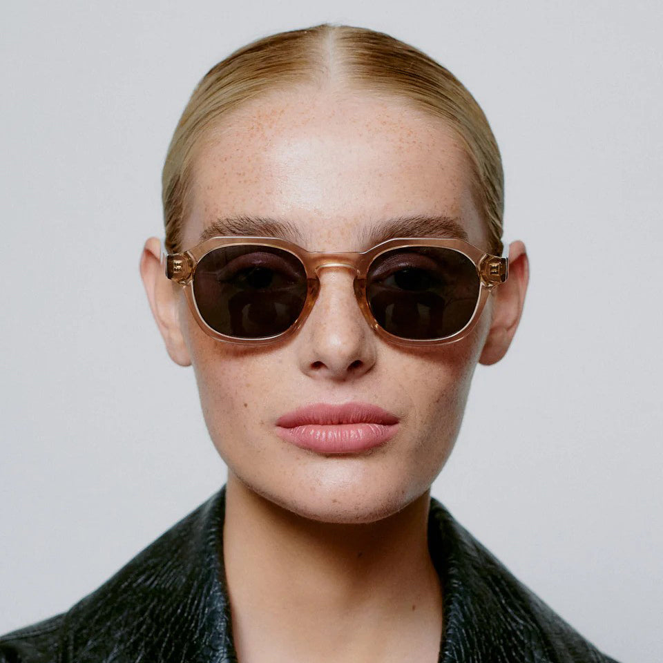 A.Kjaerbede Champagne Zan Sunglasses