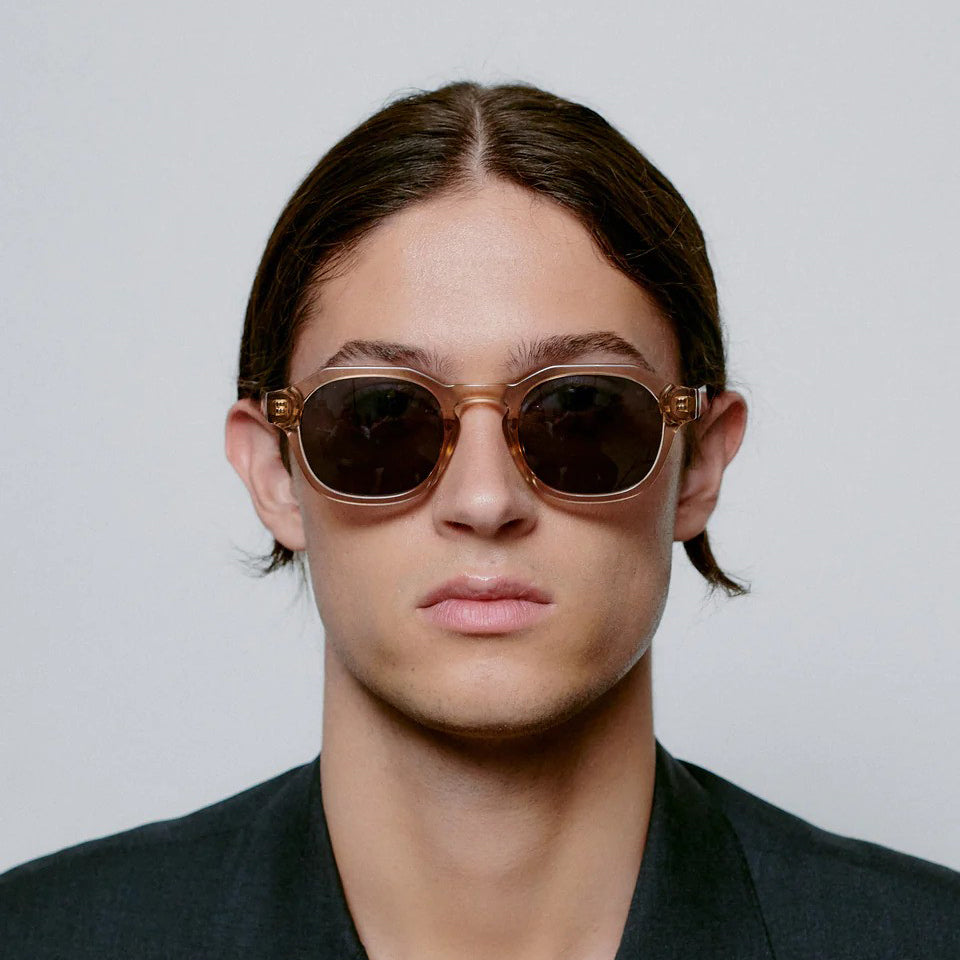 A.Kjaerbede Champagne Zan Sunglasses