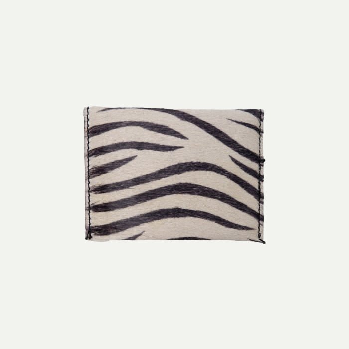 Black Colour Zebra Malia Purse