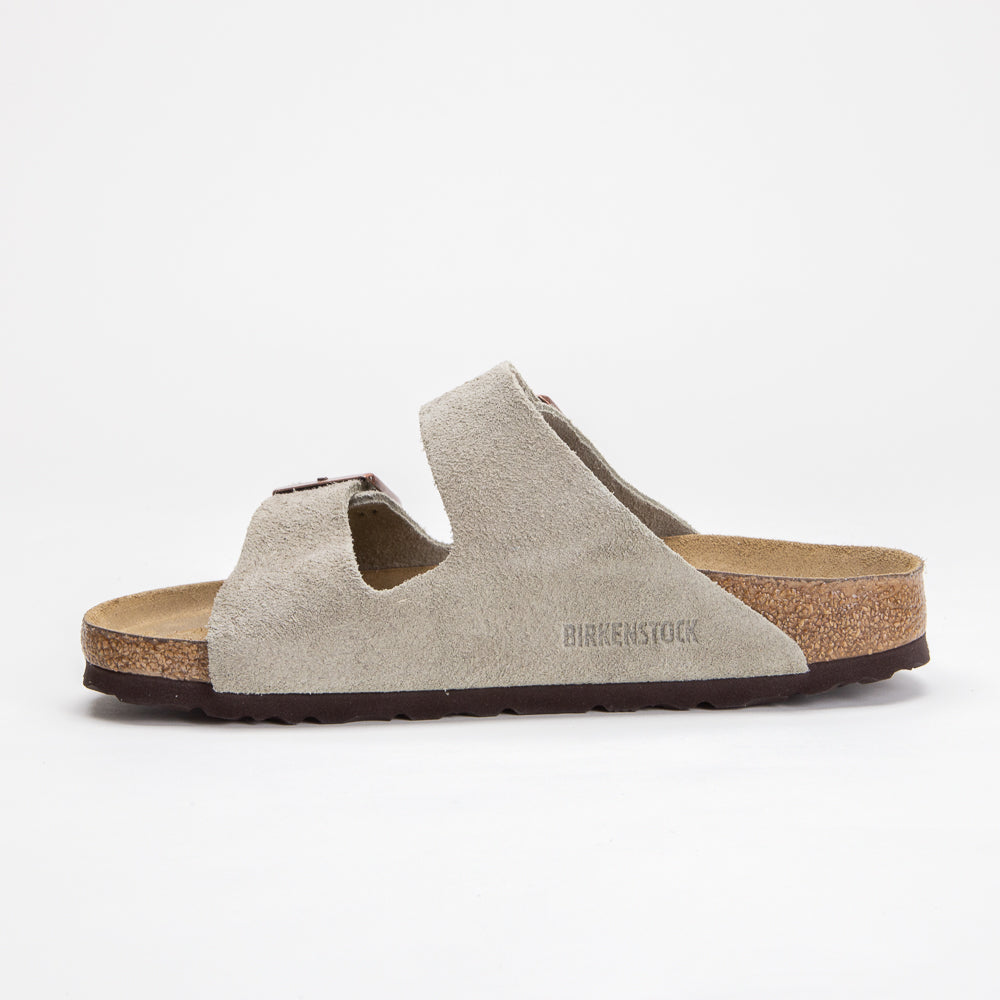 Birkenstock Arizona Taupe Suede Sandals