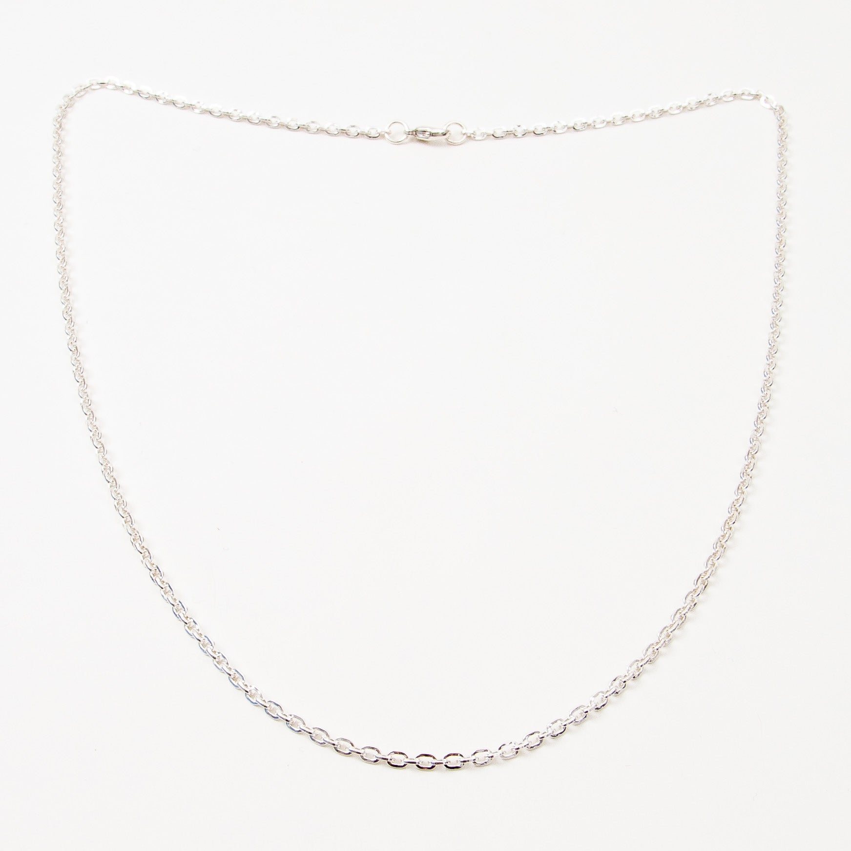 Maple Silver Flat Chain